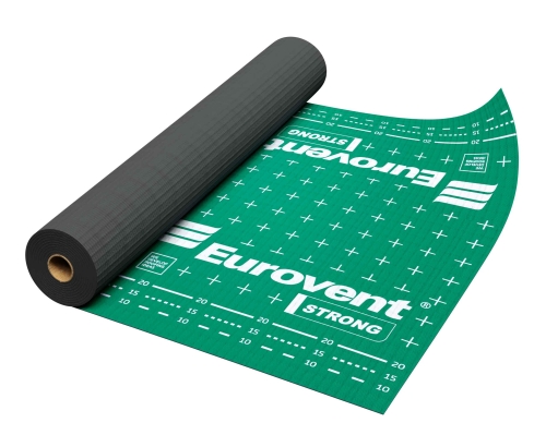 Zielona membrana dachowa STRONG marki Eurovent o gramaturze 160