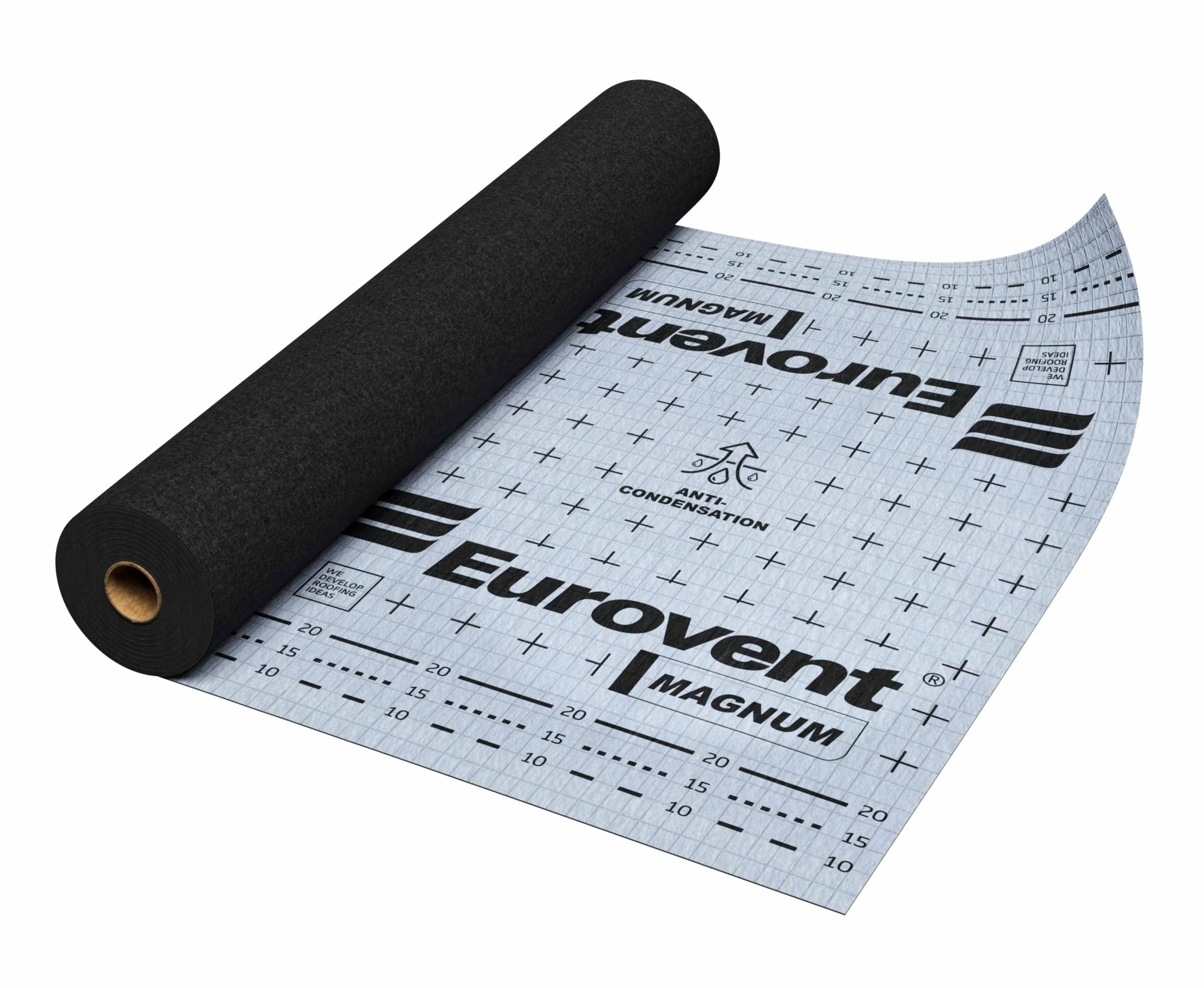 Membrana antykondensacyjna MAGNUM firmy Eurovent koloru szarego